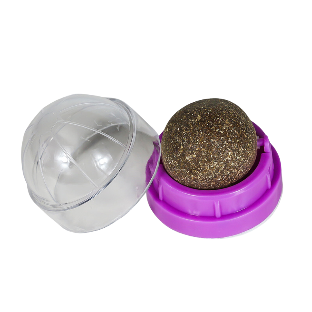KittyOrbit™ - Rond Spinning Catnip Treats Ball Speelgoed (1+1 GRATIS)