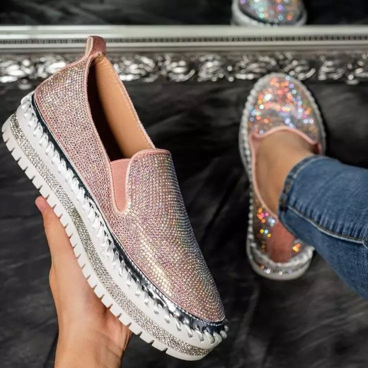 Camille™ - Luxe Orthopedische Loafers Met Strass (50% KORTING)