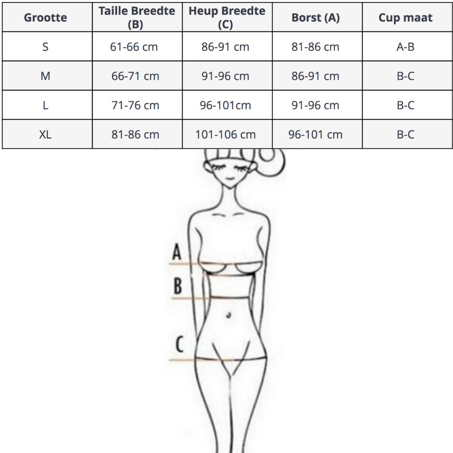 Bikini met Schuinde Schouder | Sexy Bikini van Premium Kwaliteit