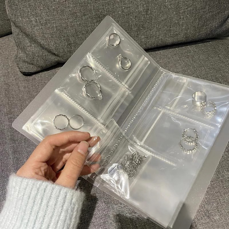 JewelryBook™ | Transparant Juwelen Opbergboek