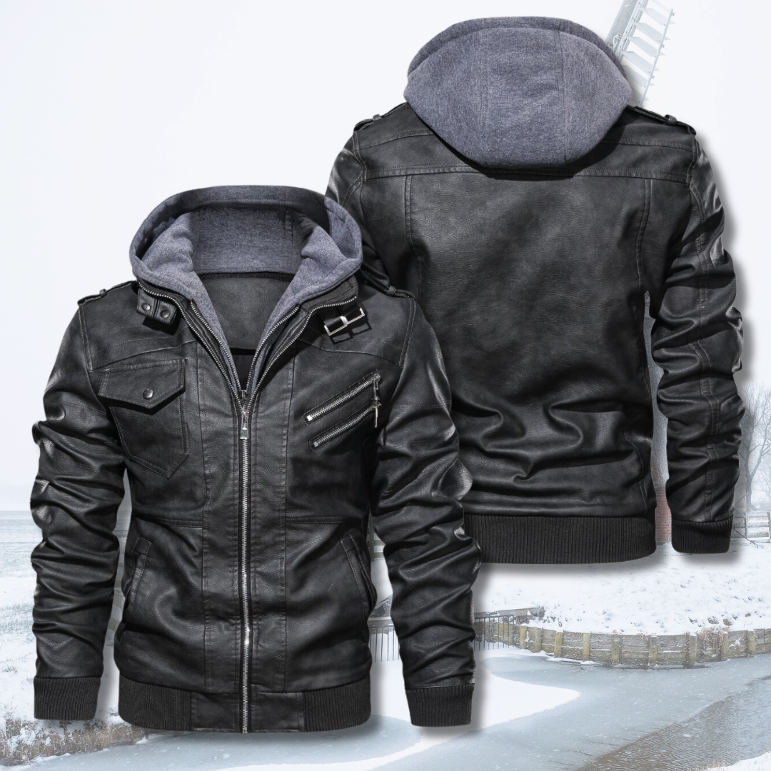 Xever Leather Jacket™ | Warm en stijlvol