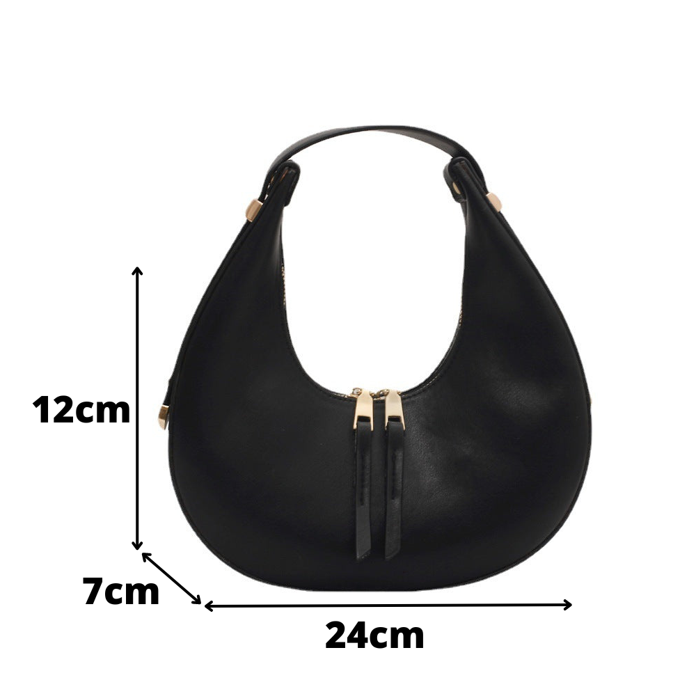 Hazel halve maan draagtas