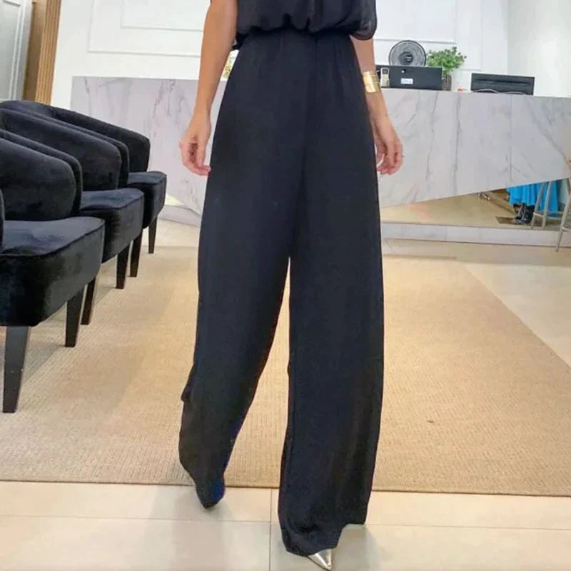 ARILLA - Zwarte modieuze jumpsuit