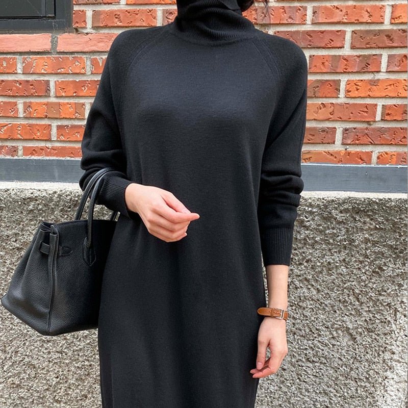 Camilla™ - Zachte wollen jurk in 1 maat