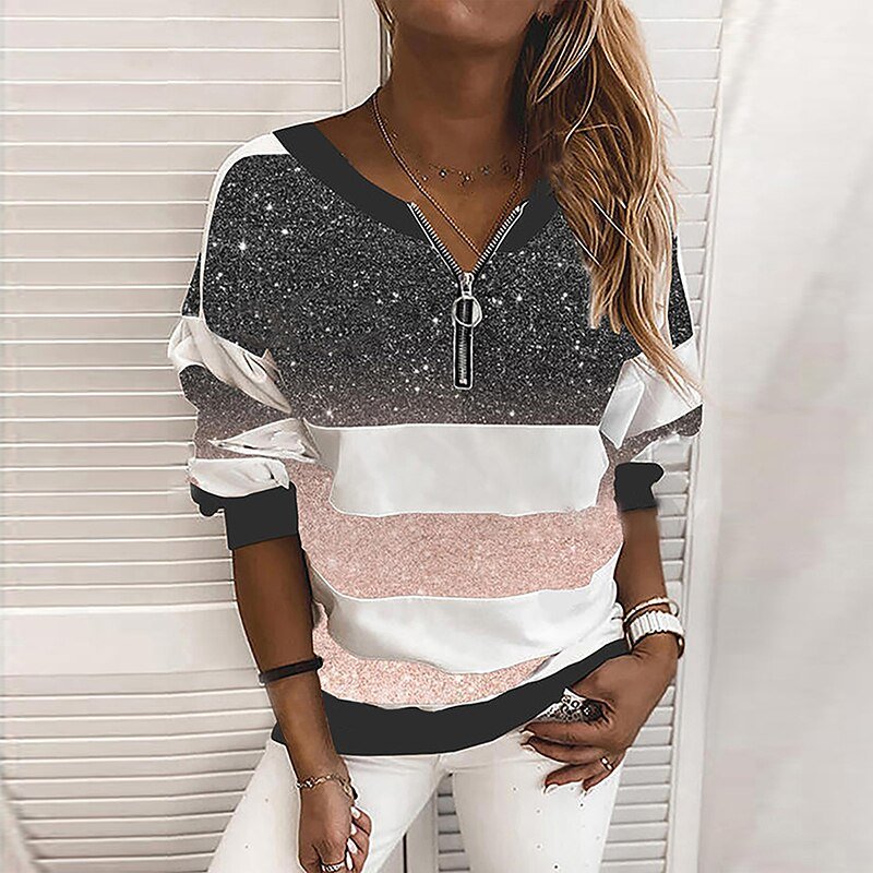 Ginevra™ - Sweatshirt met verschillende prints en kleuren