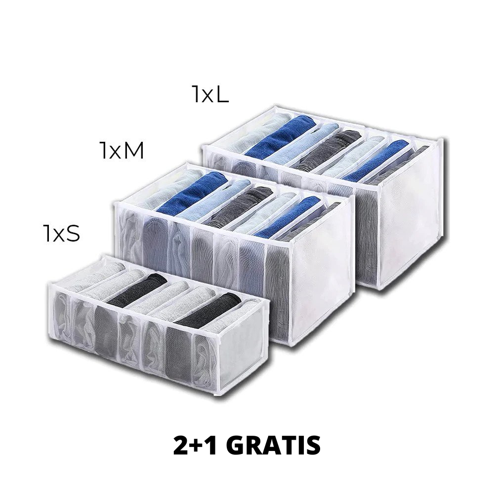 Supreme ClothingOrganizer™ 2+1 Gratis! Slimmer Kleding Opbergen