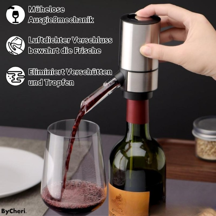 PurePour™ - Wijnbeluchter, opslag en schenker in één (50% KORTING)