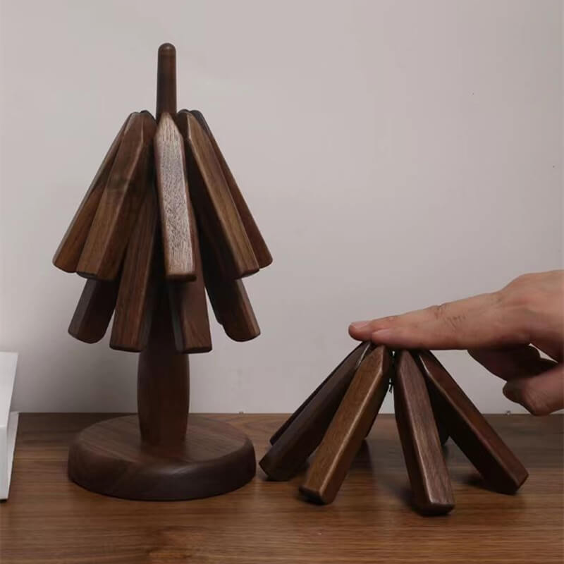 TableTree™ - Artistieke walnoot placemat (50% KORTING)