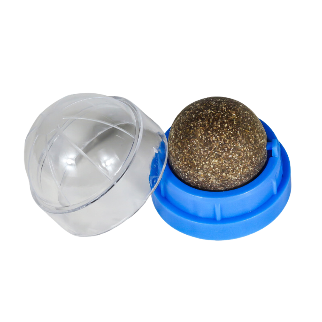KittyOrbit™ - Rond Spinning Catnip Treats Ball Speelgoed (1+1 GRATIS)