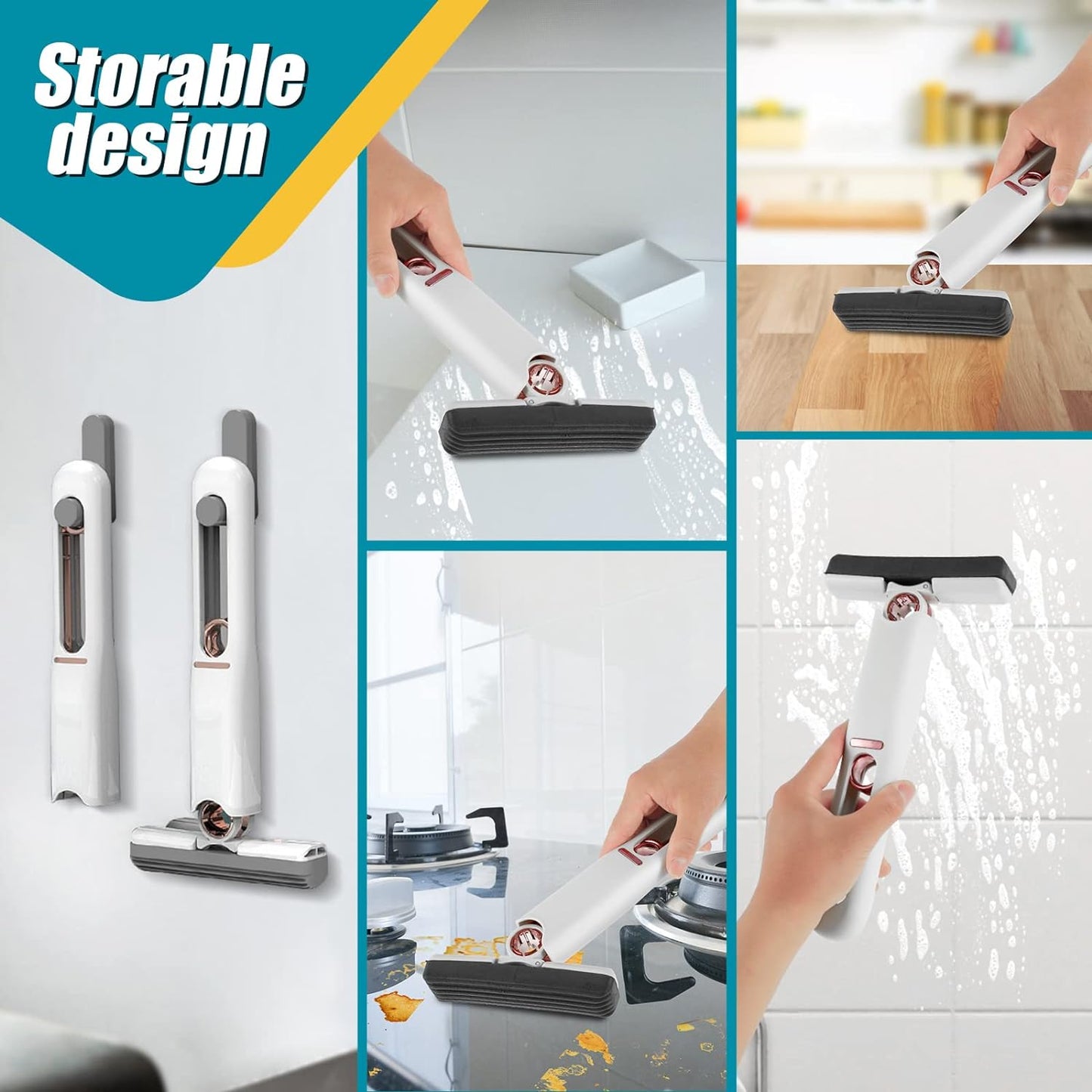 MightyMop™ - Draagbare absorberende minimop (50% KORTING)