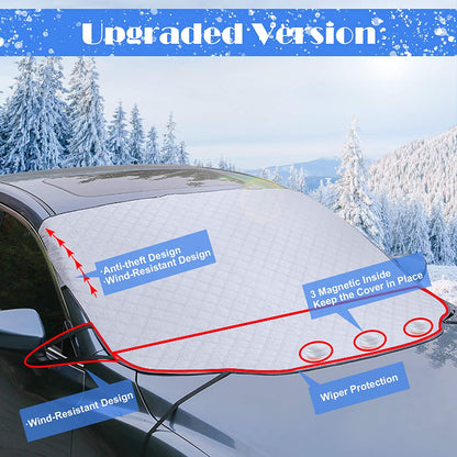 Sneeuwbestendige Magnetische Autohoes (50% KORTING)