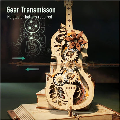 DIY Houten Magische Muziekdoos  (50% KORTING)