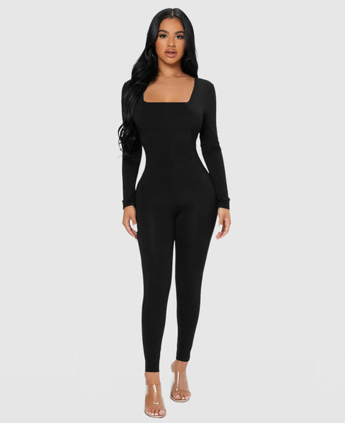 Oriana™ - Shapewear Jumpsuit Lange Mouw (50% KORTING)