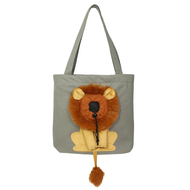 PawsPouch™ - Nieuwste Leeuwen Vorm Huisdier Canvas Schoudertas