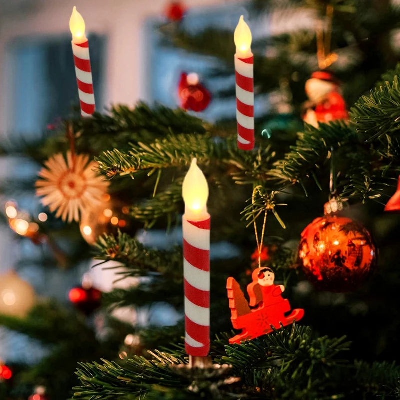 CandyGlow™ - Flikkerende zuurstokkaarsen (50% KORTING)