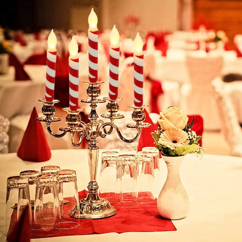 CandyGlow™ - Flikkerende zuurstokkaarsen (50% KORTING)