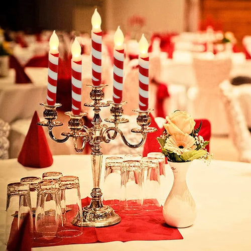 CandyGlow™ - Flikkerende zuurstokkaarsen (50% KORTING)