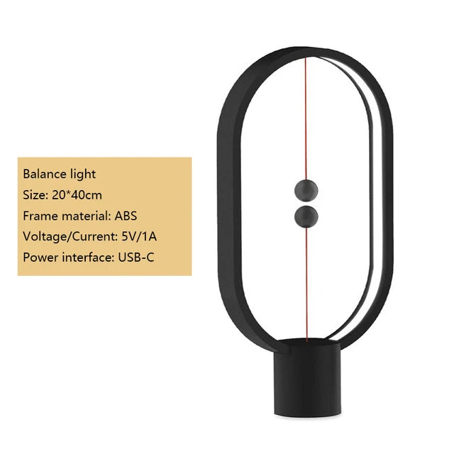 InnovoLuxe™ - Creatieve Balans Tafellamp (50% KORTING)