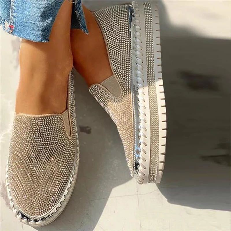 Camille™ - Luxe Orthopedische Loafers Met Strass (50% KORTING)