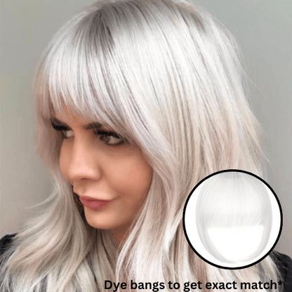 InstaFringe™ - Instant Franje Haar Clip-in Extension (50% KORTING)