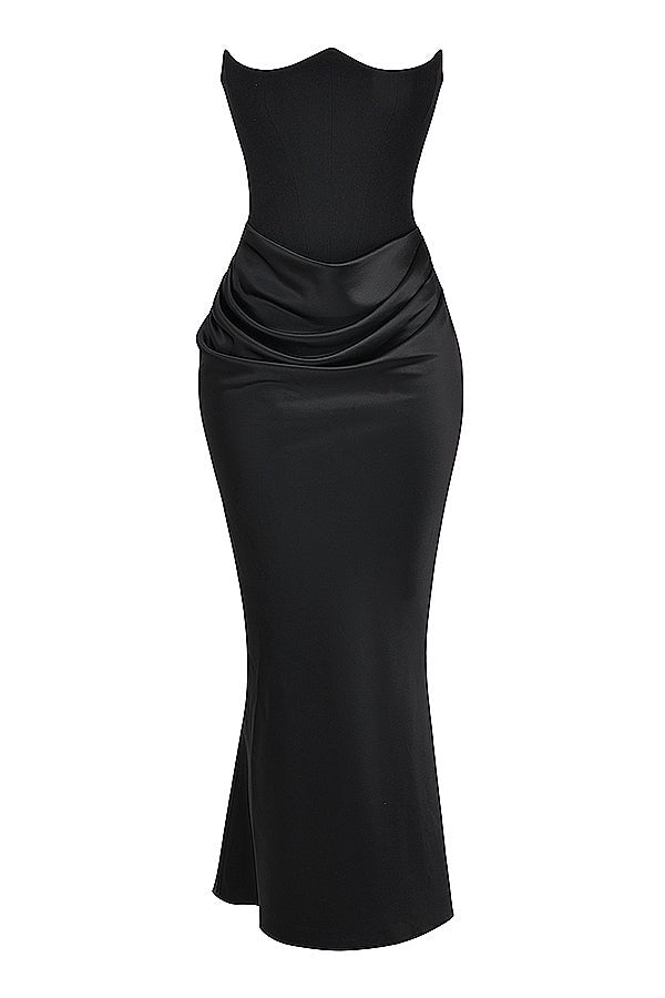 Marissa™ - Elegante Zwarte Maxi Jurk (50% KORTING)