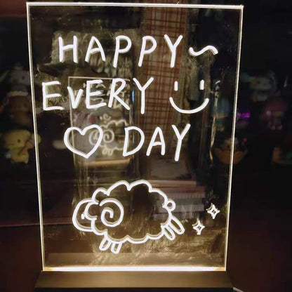 GeniusStyle - LED Schrijfbord