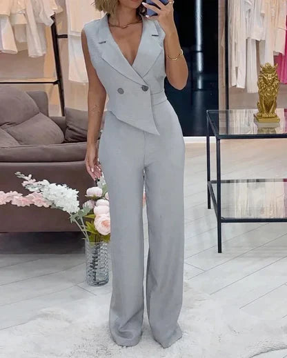 Elaine's | Mouwloze Jumpsuit