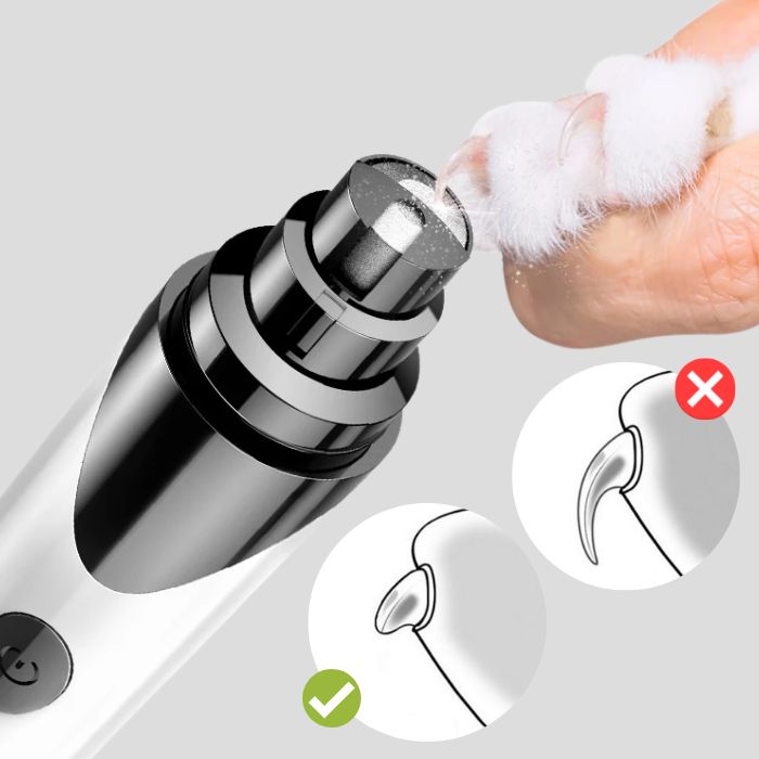 Dogtrimmer™ - Elektrische nagelslijper voor honden