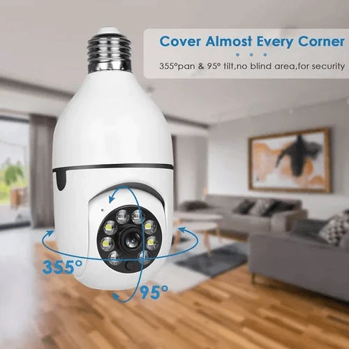 SafeView™ - Draadloze Wifi Lichtbol Camera Beveiligingscamera (50% KORTING)