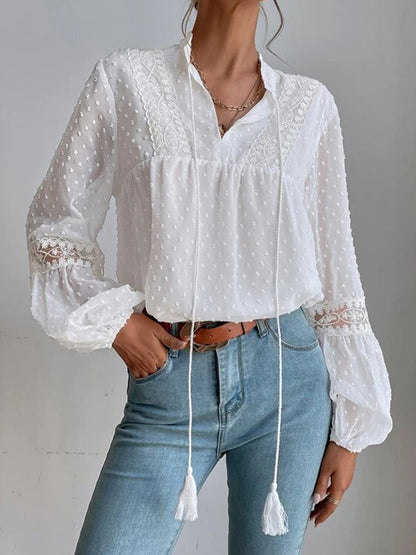 Sofia&Aurora™ - Trendy blouse met lange mouwen