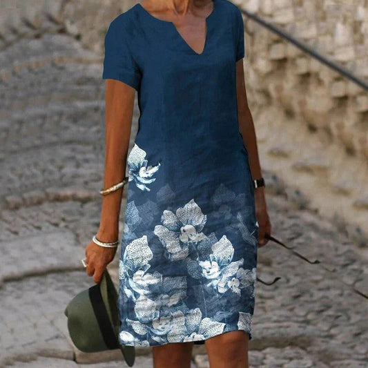 Louise™ | Modieuze katoenen jurk