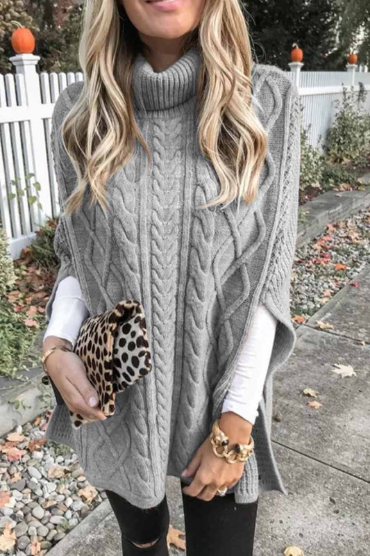 Modioza™ Losse Trui met Hoge Hals