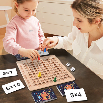 Math Help® | Montessori houten bordspel  (50% Korting)