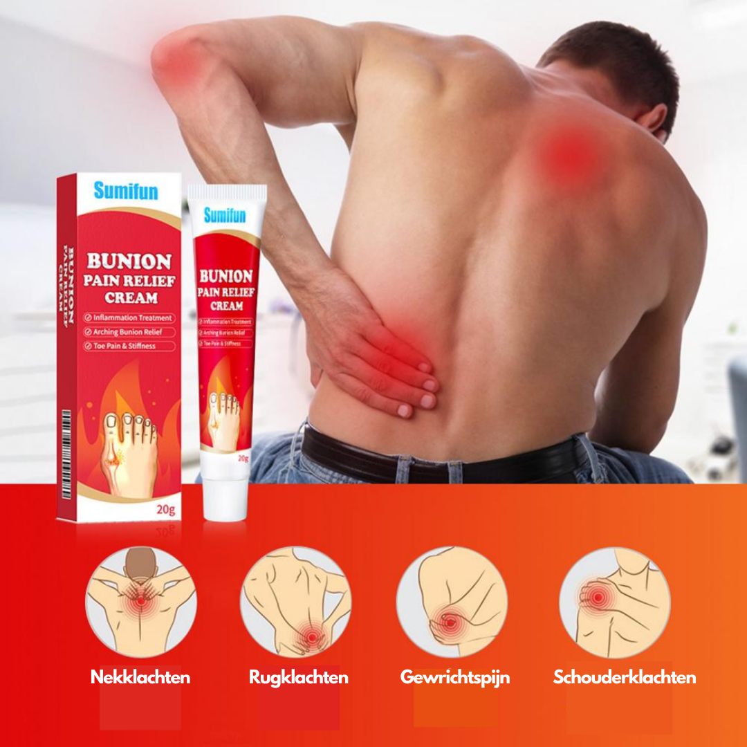 PainRelief Cream™ | De oplossing tegen pijn en stijfheid (1+1 GRATIS)