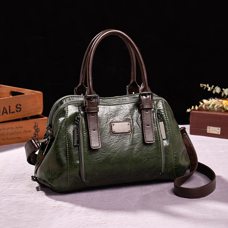 Olivia Casual Leren Tas