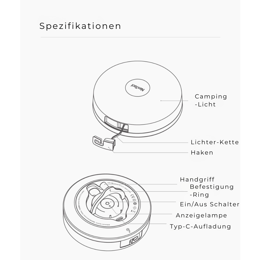 NextTool® Multifunctionele LED Sprookjesverlichting (50% KORTING)