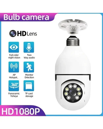 SafeView™ - Draadloze Wifi Lichtbol Camera Beveiligingscamera (50% KORTING)