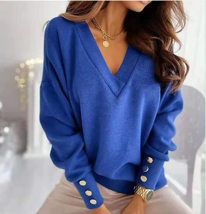 Modioza™ Beverley Button Sweater