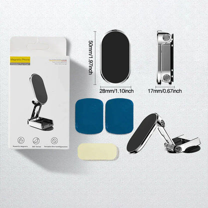 SmartCharger | Metalen opvouwbare autotelefoonhouder 1+1 GRATIS!