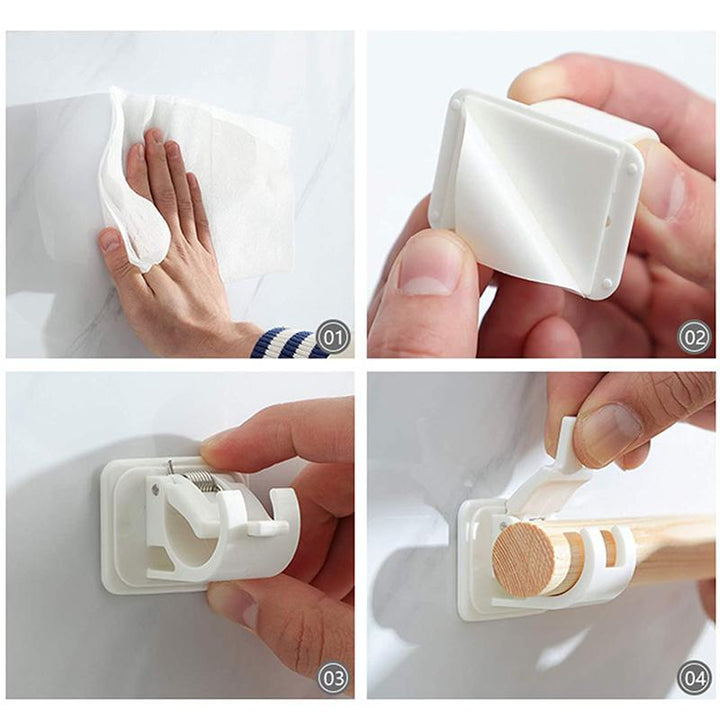 EasyHang™ - Muurveilige Gordijnhangers (2+2 GRATIS)