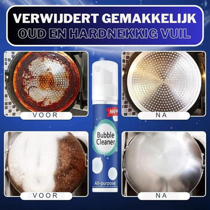 Supreme BubbleCleaner™ | 1+1 Gratis! Verwijdert hardnekkig vuil en vet met slechts één spray