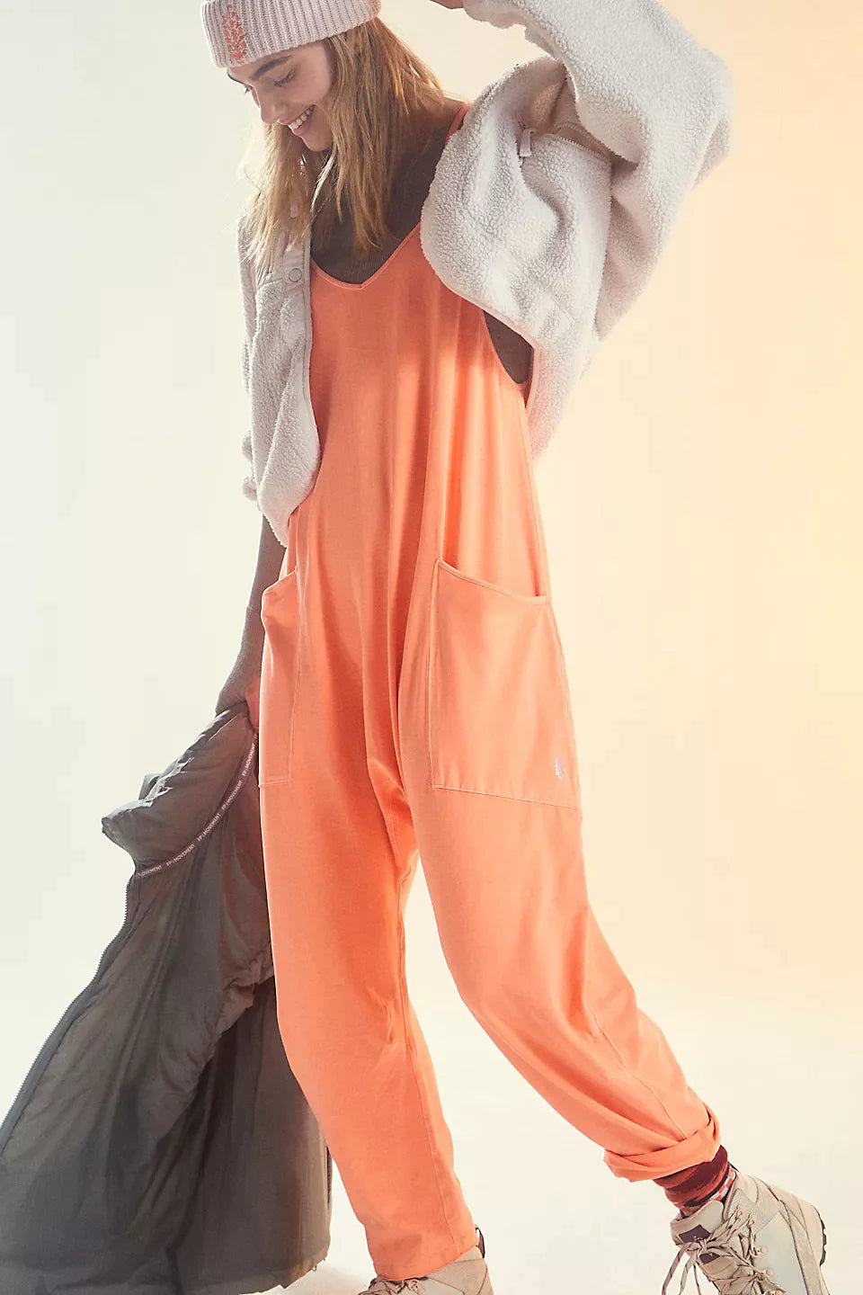 Aimee™ - Nieuwe Casual Jumpsuit Met Zakken (50% KORTING)
