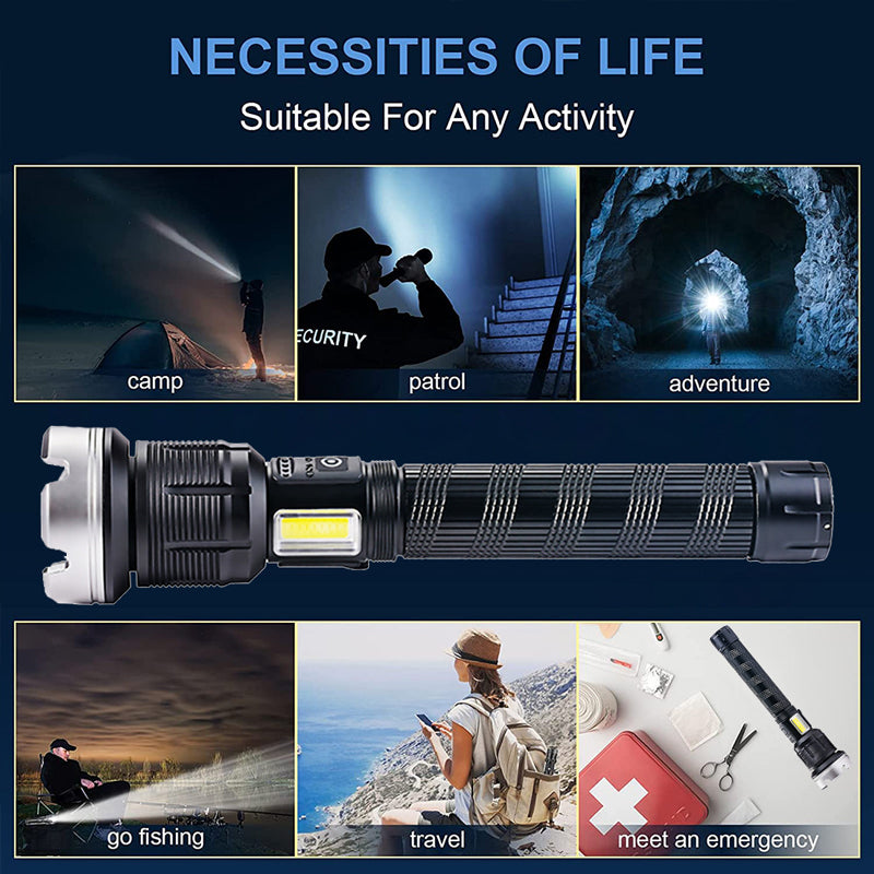 UltraLight™ - Oplaadbare, krachtige LED-Zaklamp (50% KORTING)