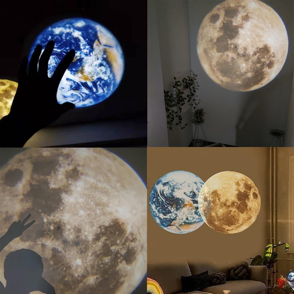 <b>Earth & Moon Light™️ De Ultieme Sfeerverlichting!</b> <br><br> "Deze lamp geeft me enorm veel rust en warmte" Caro G.