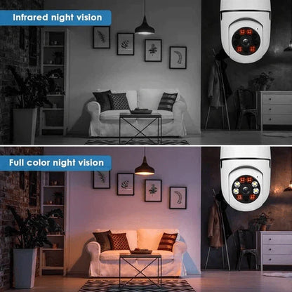 SafeView™ - Draadloze Wifi Lichtbol Camera Beveiligingscamera (50% KORTING)
