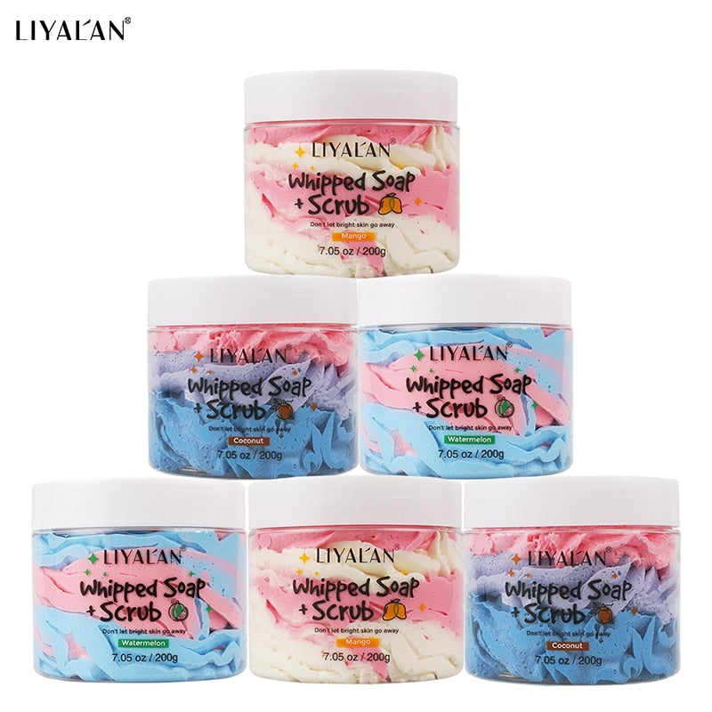 Liyalan™ Whipped Soap and Scrub