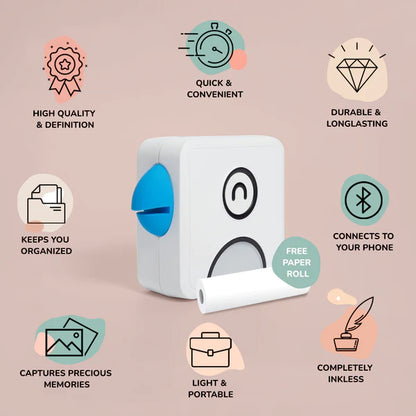 PoooliPrinter™ Inclusive Pocket Printer (50% KORTING)