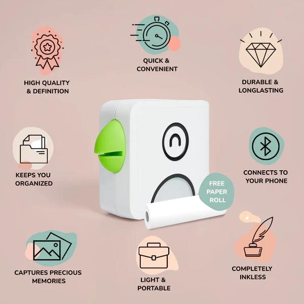 PoooliPrinter™ Inclusive Pocket Printer (50% KORTING)