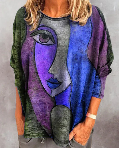 Alice Leroy® | Top Met Lange Mouwen en Print