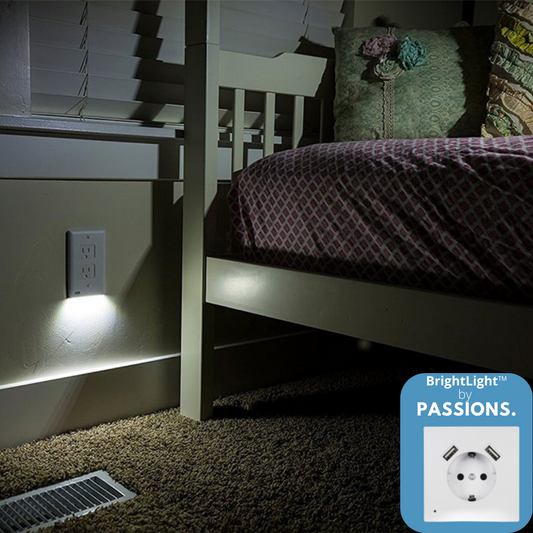 BrightCharge™ - Het USB-stopcontact met lichtsensor (1+2 gratis!)